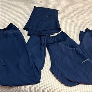Navy Greys Anatomy scrub bundle